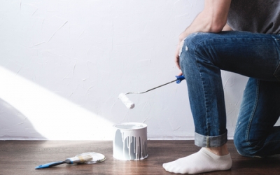 Dicas para pintar a parede de casa sozinho